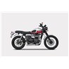 Zard Exhaust System Cross Stainless Steel Silver Triumph 865 Bonneville
