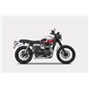 Zard Uitlaatsysteem Cross RVS Zilver Triumph 865 Scrambler