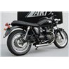 Zard Exhaust System Cross Stainless Steel Silver Triumph 865 Thruxton