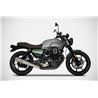 Zard Exhausts Stainless Steel Silver Moto Guzzi 850 V7