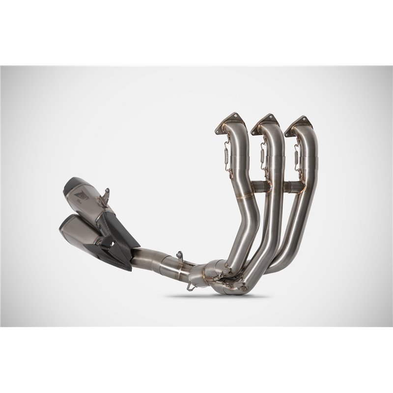 Zard Downpipes (RR/RS) Stainless Steel Silver Triumph 1200 Speed ​​Triple