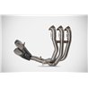 Zard Uitlaatbochten (RR/RS) RVS Zilver Triumph 1200 Speed Triple