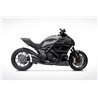 Zard Uitlaat RVS Zwart Ducati 1200 Diavel
