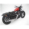 Zard Exhaust System 2-1 Conical Round Stainless Steel Silver Harley Davidson 833/1200 Sportster EVO