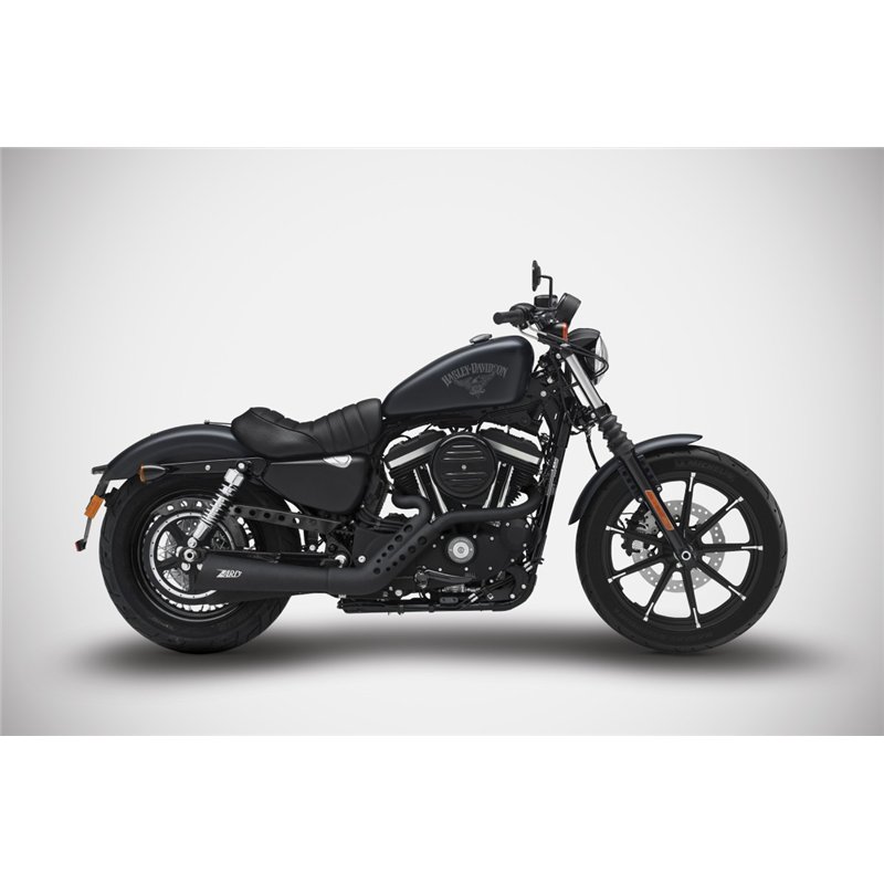 Zard Uitlaatsysteem Sport RVS Zilver Harley Davidson 833/1200 Sportster EVO