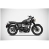 Zard Uitlaatsysteem RVS Zilver Triumph 800 Bonneville