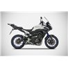Zard Exhaust System 3-1 Basso Stainless Steel Silver Yamaha 850 MT-09