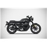 Zard Uitlaat Conisch Rond RVS Zwart Moto Guzzi 744 V7 III