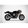 Zard Exhaust System SP Version Stainless Steel Silver Triumph 1200 Thruxton