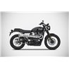 Zard Exhaust System Limited Edition (High) Stainless Steel Silver Triumph 900 Scrambler
