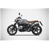 Zard Uitlaat Thunderbolt RVS Zilver BMW 1200 R-NineT