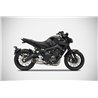 Zard Uitlaatsysteem 3-1 Basso RVS Zilver Yamaha 850 MT-09