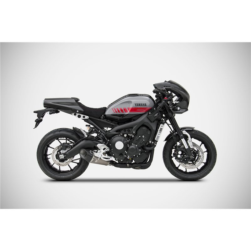 Zard Exhaust System 3-1 Basso Stainless Steel Silver Yamaha 900 XSR