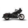 Zard Uitlaten RVS Zwart Harley Davidson Touring Road Glide ST