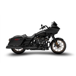 Zard Uitlaten RVS Zwart Harley Davidson Touring Road Glide ST