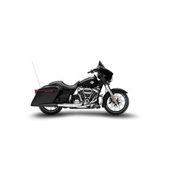 Zard Uitlaten RVS Zwart Harley Davidson Touring Street Glide Special