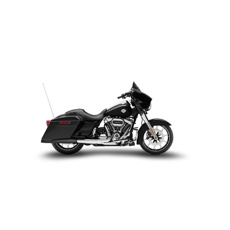 Zard Uitlaten RVS Zwart Harley Davidson Touring Street Glide Special