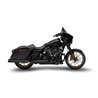 Zard Uitlaten RVS Zwart Harley Davidson Touring Street Glide ST