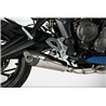 Zard Uitlaatsysteem Titanium demper RVS Zilver Triumph 660 TigerSport