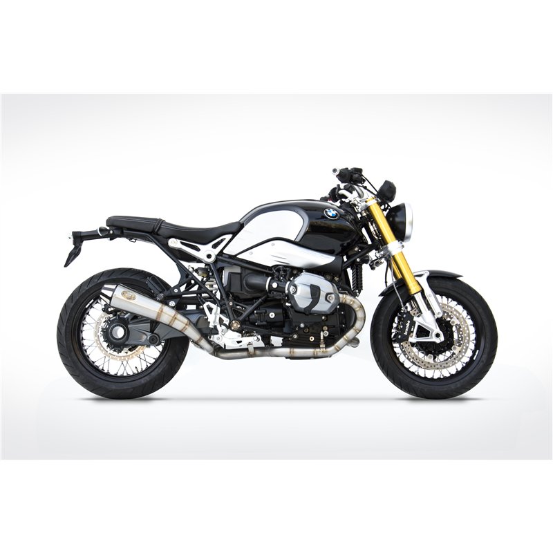 Zard Uitlaten Conisch Rond (Limited Edition) Titanium Zilver BMW 1200 R-NineT