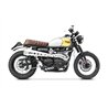 Zard Uitlaatsysteem 2-1 Short (hoog) RVS Zilver Triumph 865 Scrambler