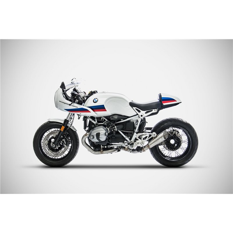 Zard Exhaust System Stainless Steel Silver BMW 1200 R-NineT