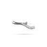 Zard Dekat Center Bend Stainless Steel Silver Royal Enfield 450 Himalayan