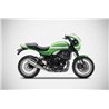 Zard Exhaust System Round Stainless Steel Silver Kawasaki Z900RS