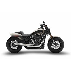 Zard Uitlaatsysteem 2-1 RVS Zwart Harley Davidson Softail Fat Bob 114