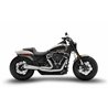 Zard Uitlaatsysteem 2-1 RVS Zwart Harley Davidson Softail Fat Bob 114