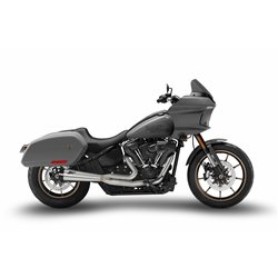 Zard Exhaust System 2-1 Stainless Steel Black Harley Davidson Softail Low Rider ST