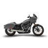 Zard Exhaust System 2-1 Stainless Steel Black Harley Davidson Softail Low Rider ST