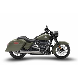 Zard Uitlaatsysteem 2-1 RVS Zilver Harley Davidson Touring Road King Special