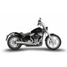 Zard Uitlaatsysteem 2-1 RVS Zwart Harley Davidson Softail Standard