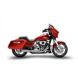Zard Uitlaatsysteem 2-1 RVS Zilver Harley Davidson Touring Street Glide