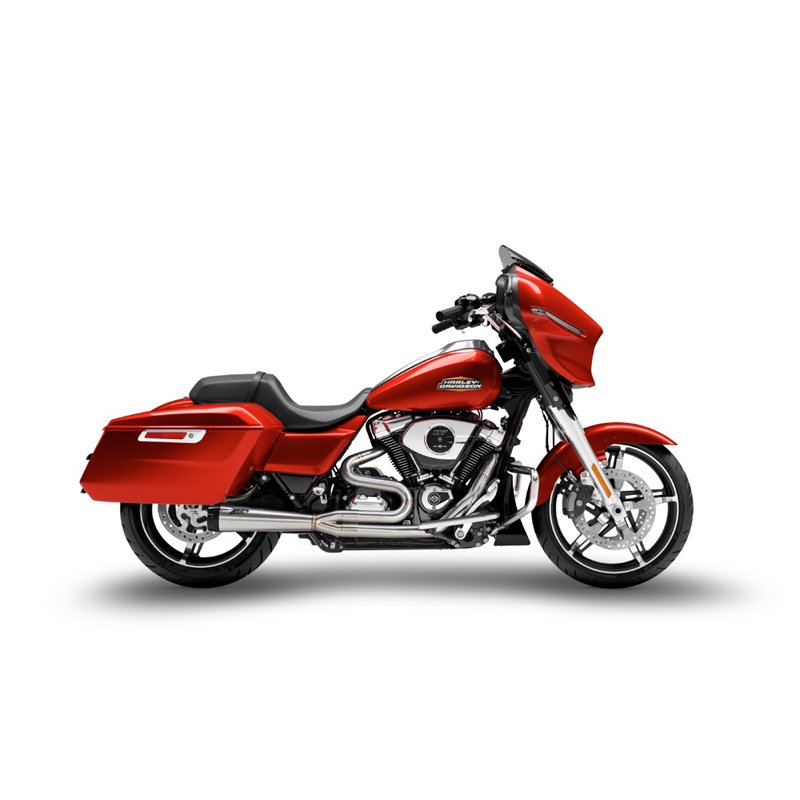 Zard Uitlaatsysteem 2-1 RVS Zilver Harley Davidson Touring Street Glide