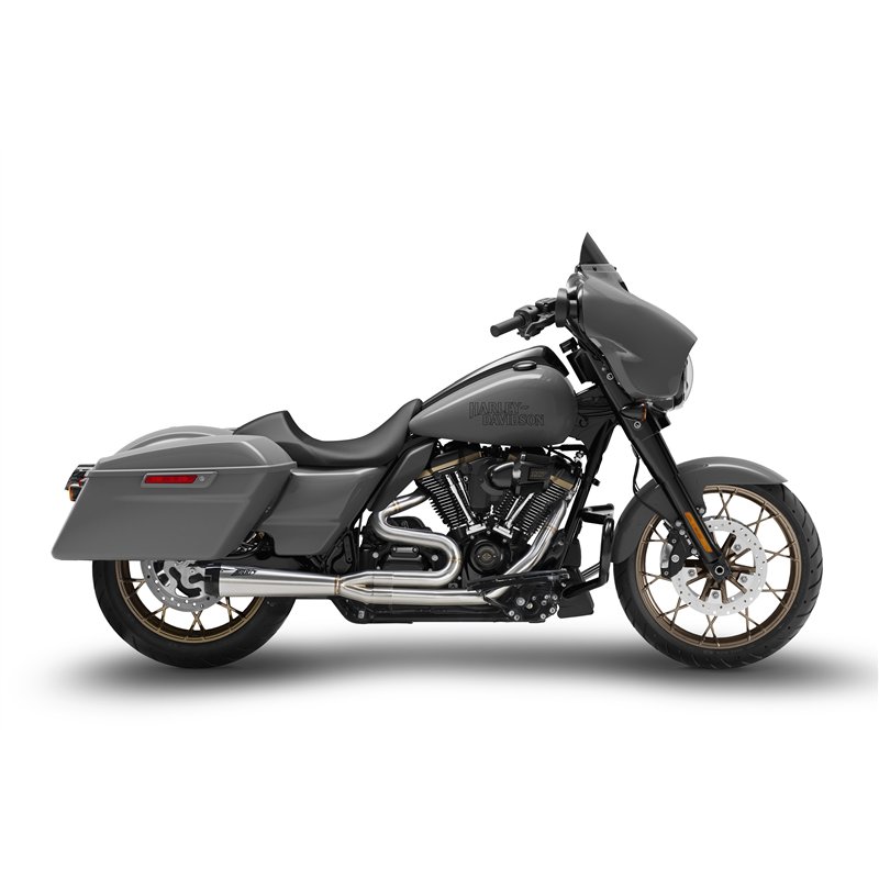 Zard Uitlaatsysteem 2-1 RVS Zilver Harley Davidson Touring Street Glide ST