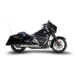 Zard Uitlaatsysteem 2-1 RVS Zilver Harley Davidson Touring Street Glide Special