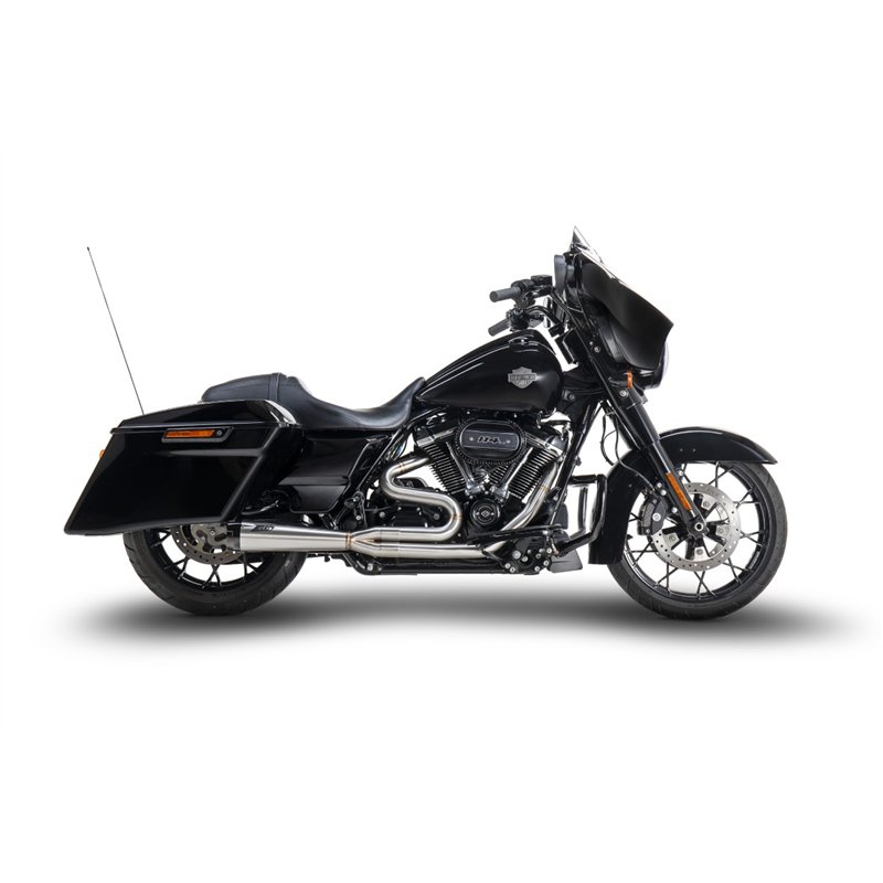 Zard Uitlaatsysteem 2-1 RVS Zilver Harley Davidson Touring Street Glide Special