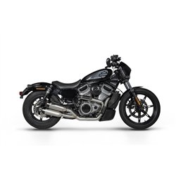 Zard Uitlaatsysteem RVS Zwart Harley Davidson 975 Sportster Nightster