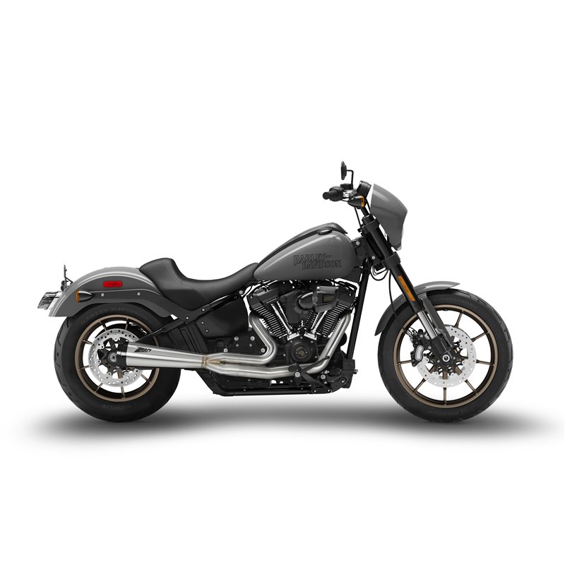 Zard Exhaust System 2-1 Stainless Steel Black Harley Davidson Softail Low Rider S