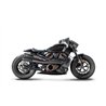 Zard Uitlaatsysteem Top Gun RVS Zwart Harley Davidson 1250 Sportster
