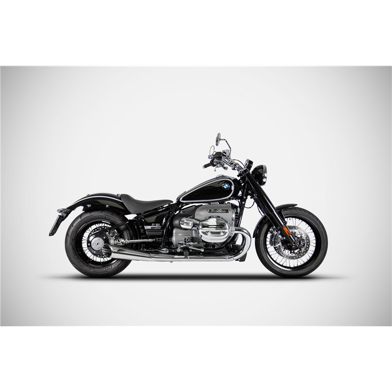 Zard Exhausts Stainless Steel Silver BMW R18