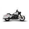 Zard Uitlaten Maverick RVS Zilver Harley Davidson Touring Road King Special