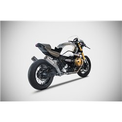 Zard Exhaust System Capitan Scappamento Titanium Silver BMW 1200 R-NineT