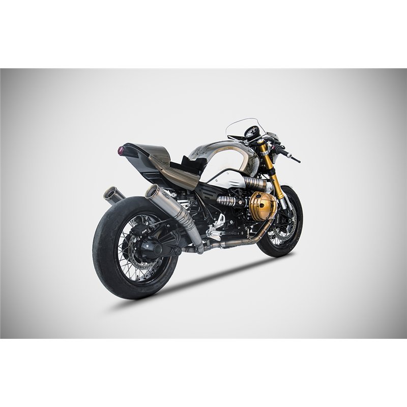Zard Uitlaatsysteem Capitan Scappamento Titanium Zilver BMW 1200 R-NineT