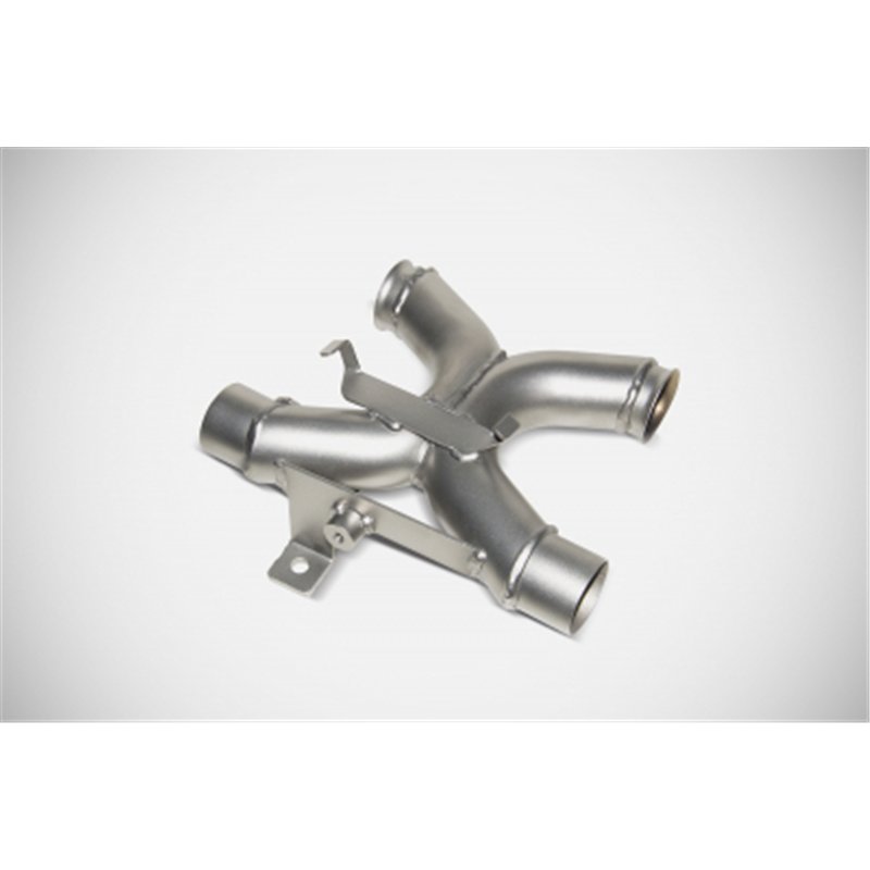 Zard Kat replacement X-Pipe stainless steel Silver Triumph 900 Street Twin
