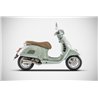 Zard Exhaust Stainless Steel Silver Piaggio GTS300 Vespa