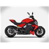 Zard Exhaust Titanium Silver Ducati 1158 Diavel V4