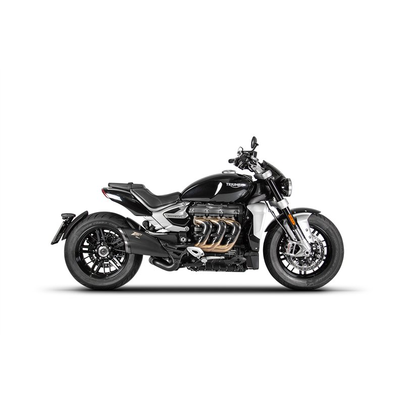 Zard Hitteschild voor bochtenset Carbon Carbon Triumph 2500 Rocket III